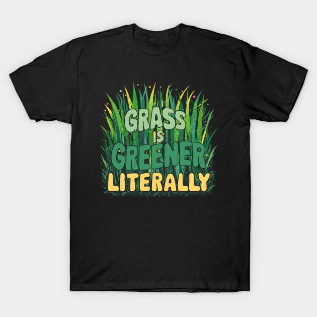 Grass T-Shirt by NomiCrafts